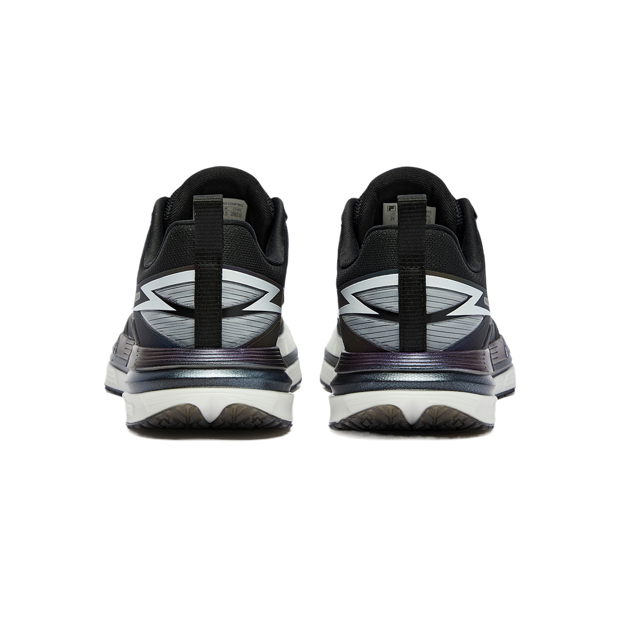 FILA KIDS Performance FPH Speed 5 Low Top детские кроссовки для бега Black/Space Silver подростковые — фото 4