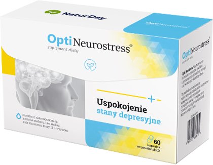 

NaturDay, Успокаивающая Добавка OptiNeurostress, 60 капсул