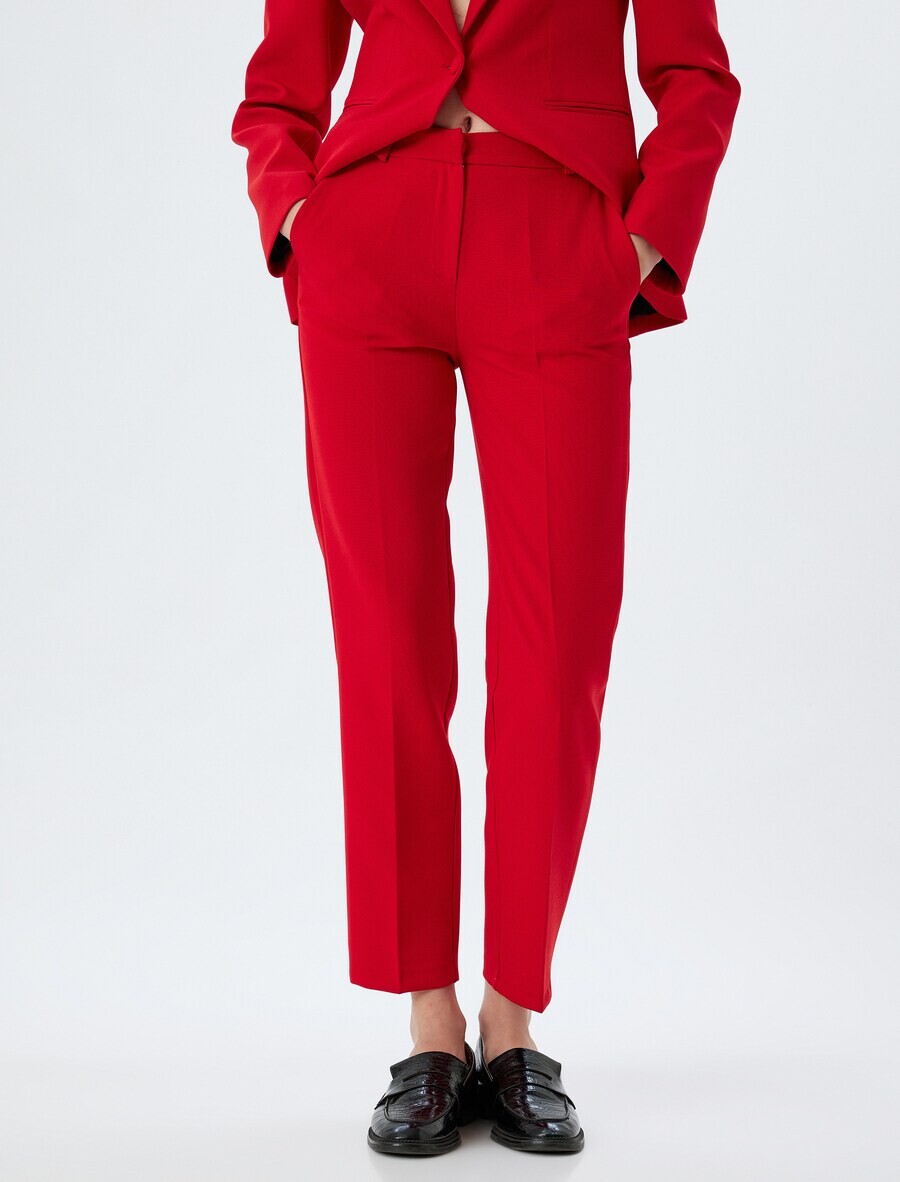 

Брюки чинос Koton Regular Chino Pants, красный