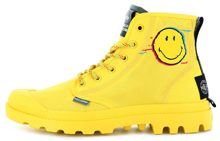 

Pampa Canvas Shoes Unisex High-top Yellow Palladium