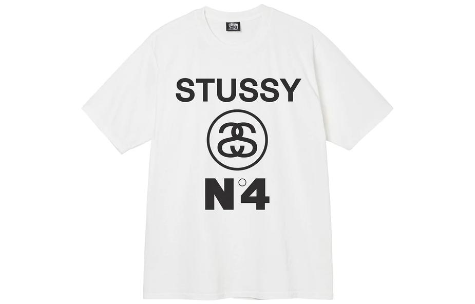 

Футболка серии NO.4 унисекс Stussy, белый