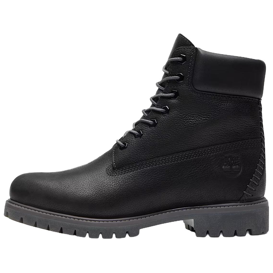 

Timberland 6-дюймовые короткие армейские ботинки Unisex Black
