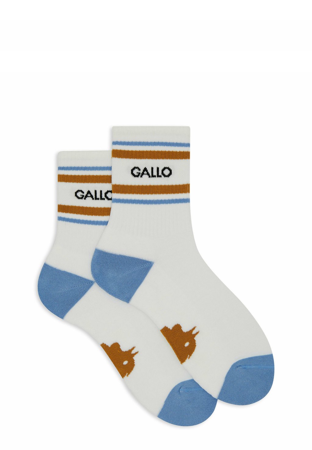 

Носки UNISEX SHORT WITH STRIPES Gallo, белый
