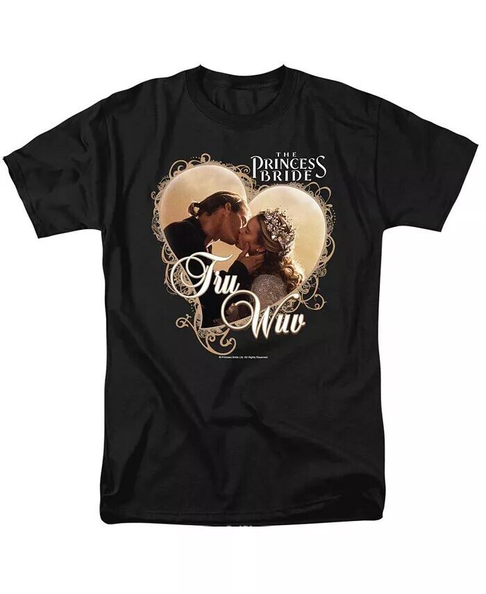 

Мужская футболка Tru Wuv с коротким рукавом для взрослых Princess Bride, черный