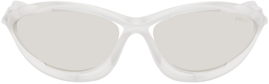 

Солнцезащитные очки для подиума Prada Eyewear, Transparent
