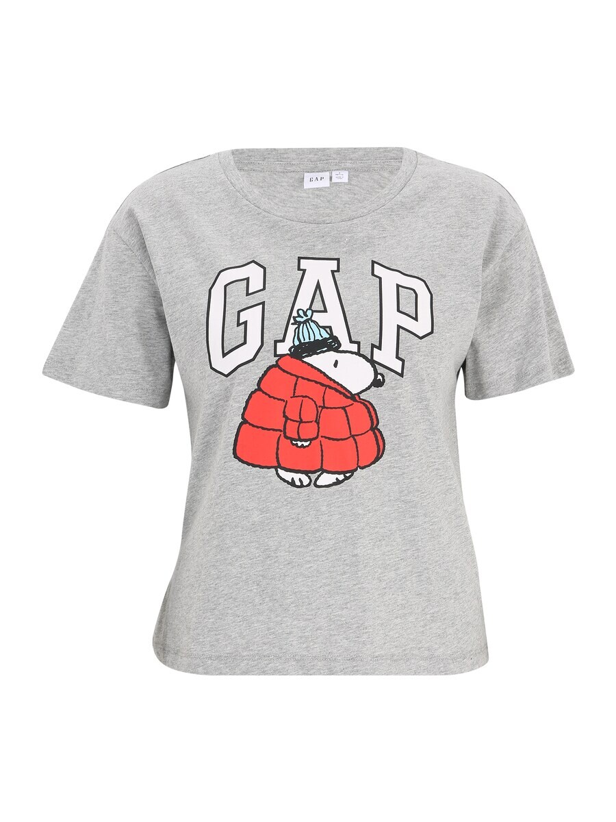 

Футболка Gap Petite Shirt, пятнистый серый
