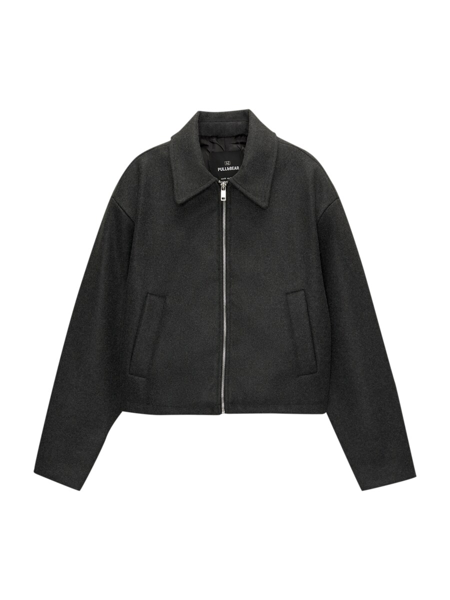 

Межсезонная куртка Pull&Bear, цвет Graphite