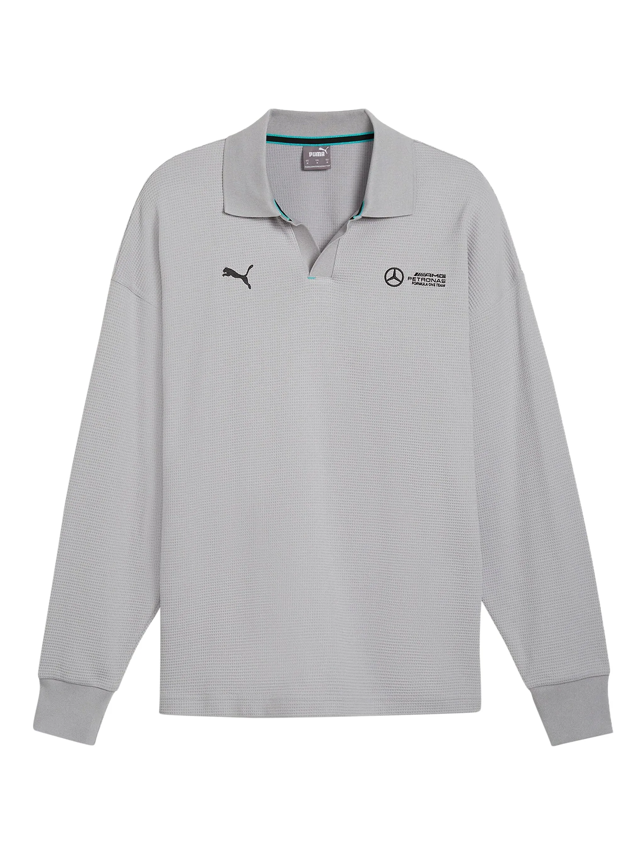 

Рубашка поло Petronas F1 Team из коллаборации с Mercedes AMG Puma, серый