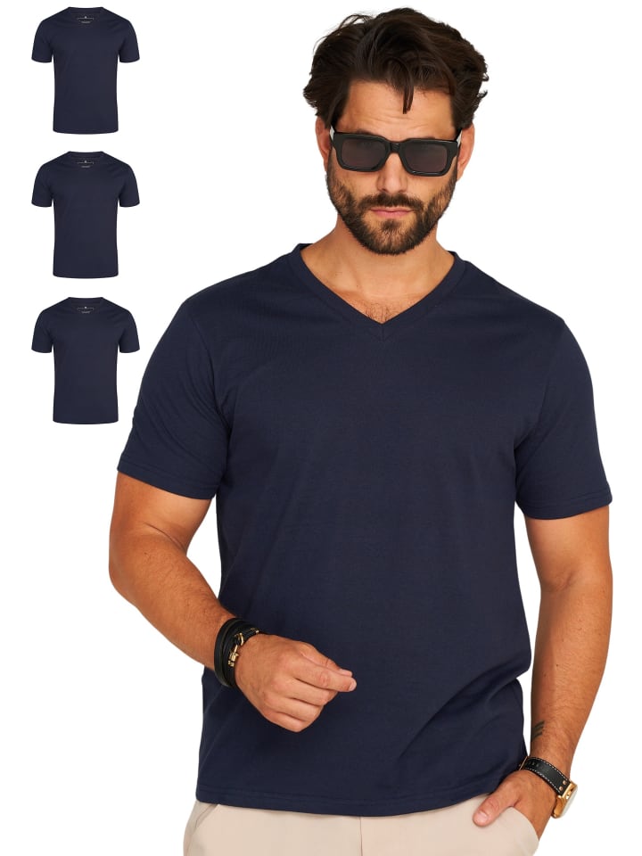 

Футболка DAILY COTTON, темно-синий