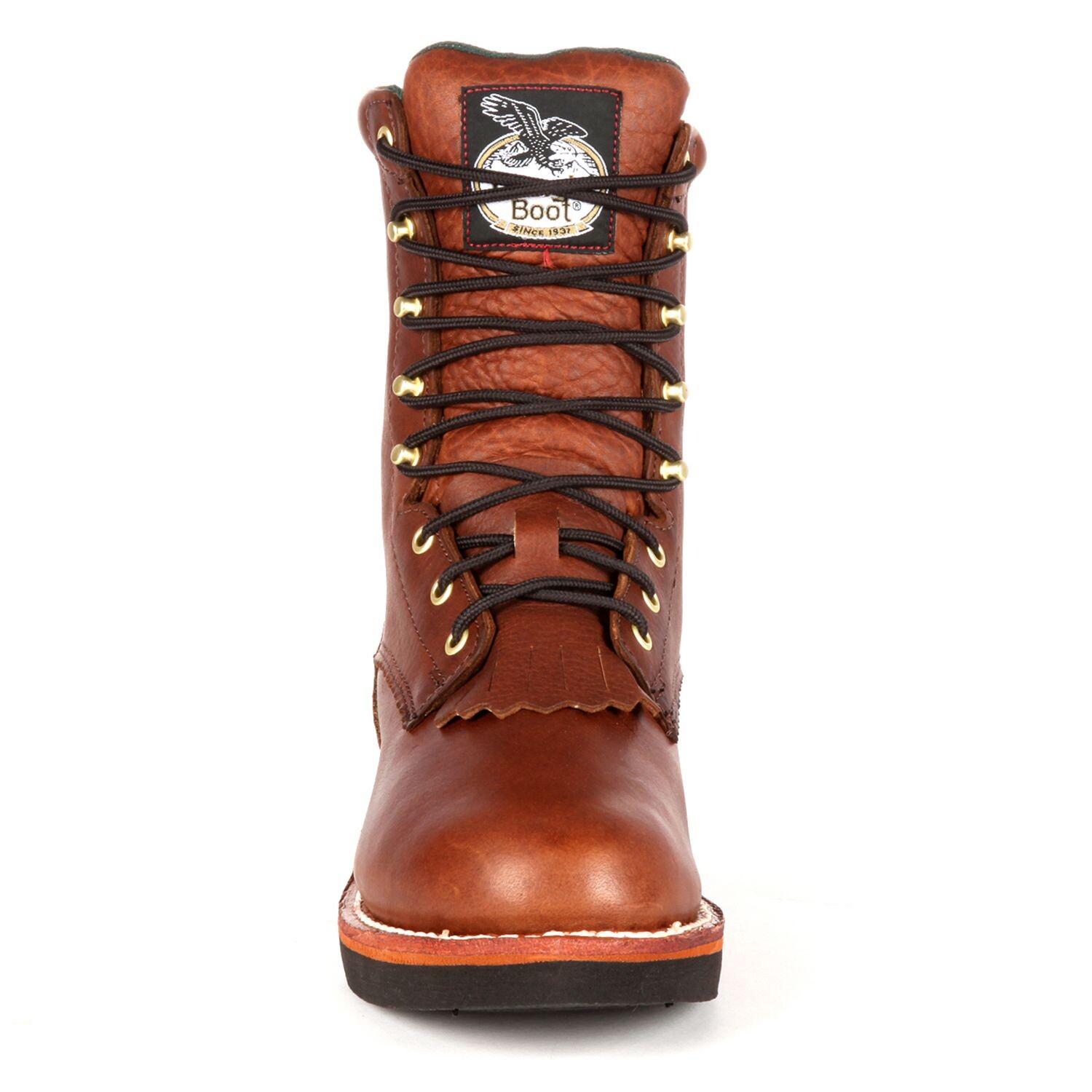 Мужские ботинки Georgia Boots Farm & Ranch Lacer размером 8 дюймов. Рабочие ботинки — фото 3