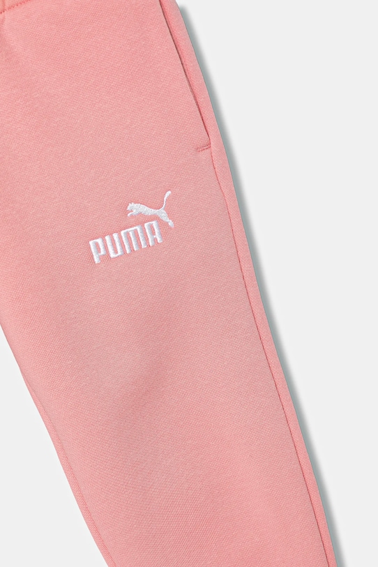 Детские спортивные брюки ESS No. 1 Logo Sweatpants FL PS Puma, розовый — фото 3