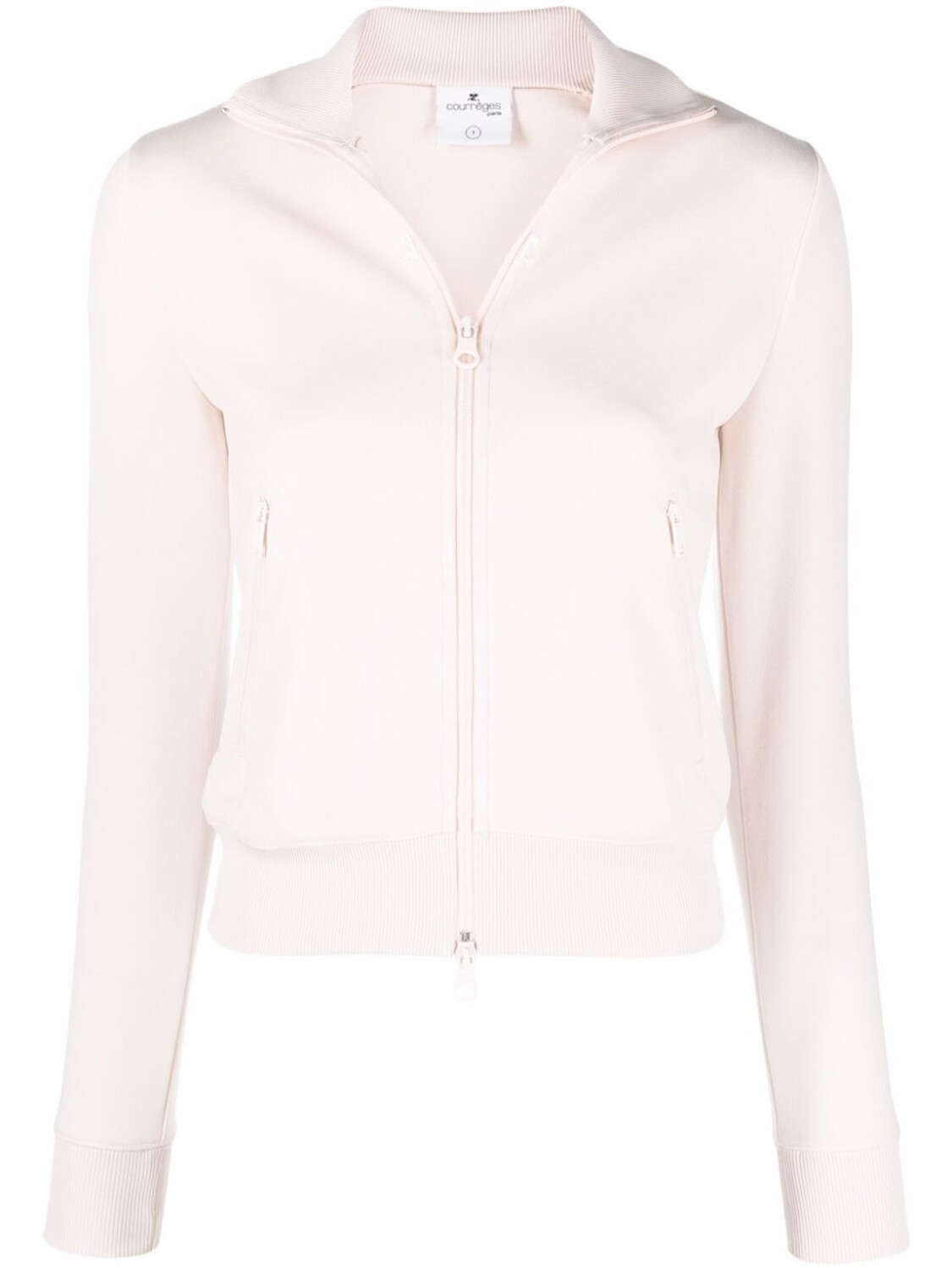 

Courrèges спортивная куртка на молнии, розовый