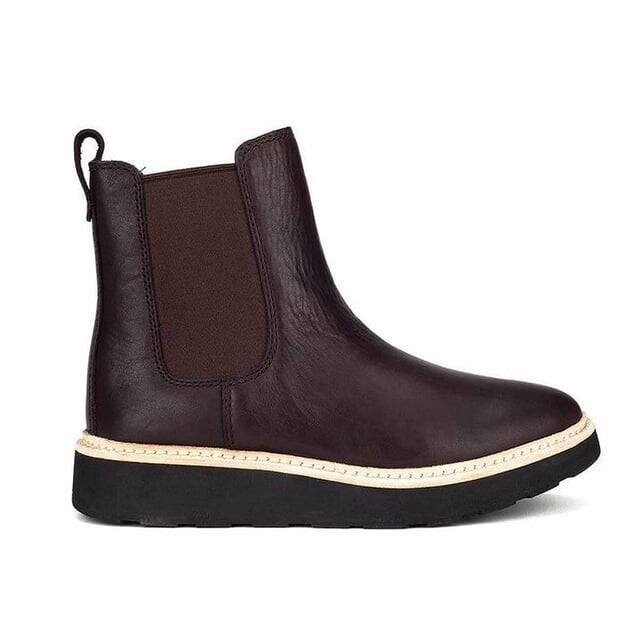 Женские ботинки Clarks высокие, коричневый