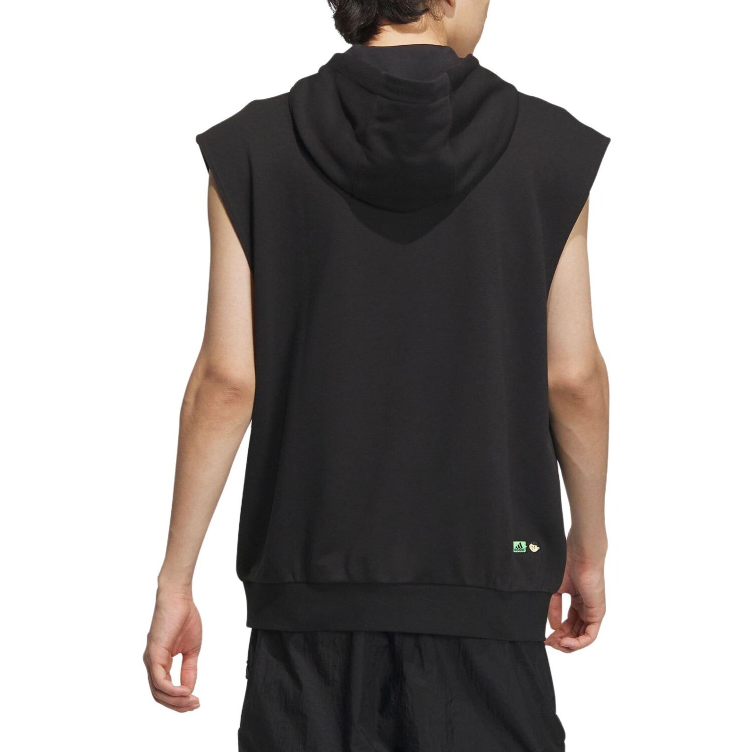 Seebin X SEEBIN Совместная мужская толстовка SS23, черная Adidas, черный — фото 3