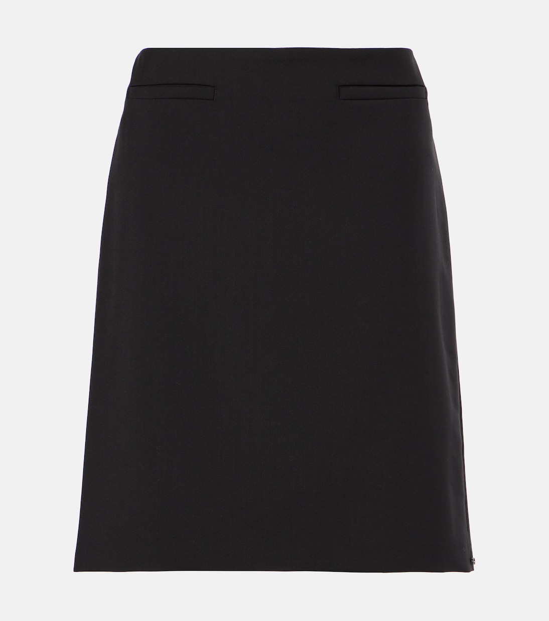 

Мини-юбка Luigia из натуральной шерсти Sportmax, Nero