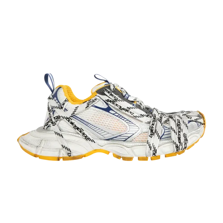 Balenciaga 3XL Extreme Lace 'White Navy Orange'