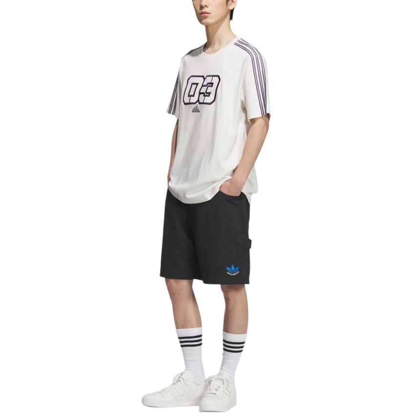 Adidas Originals Городские шорты для скейтбординга мужские black — фото 4