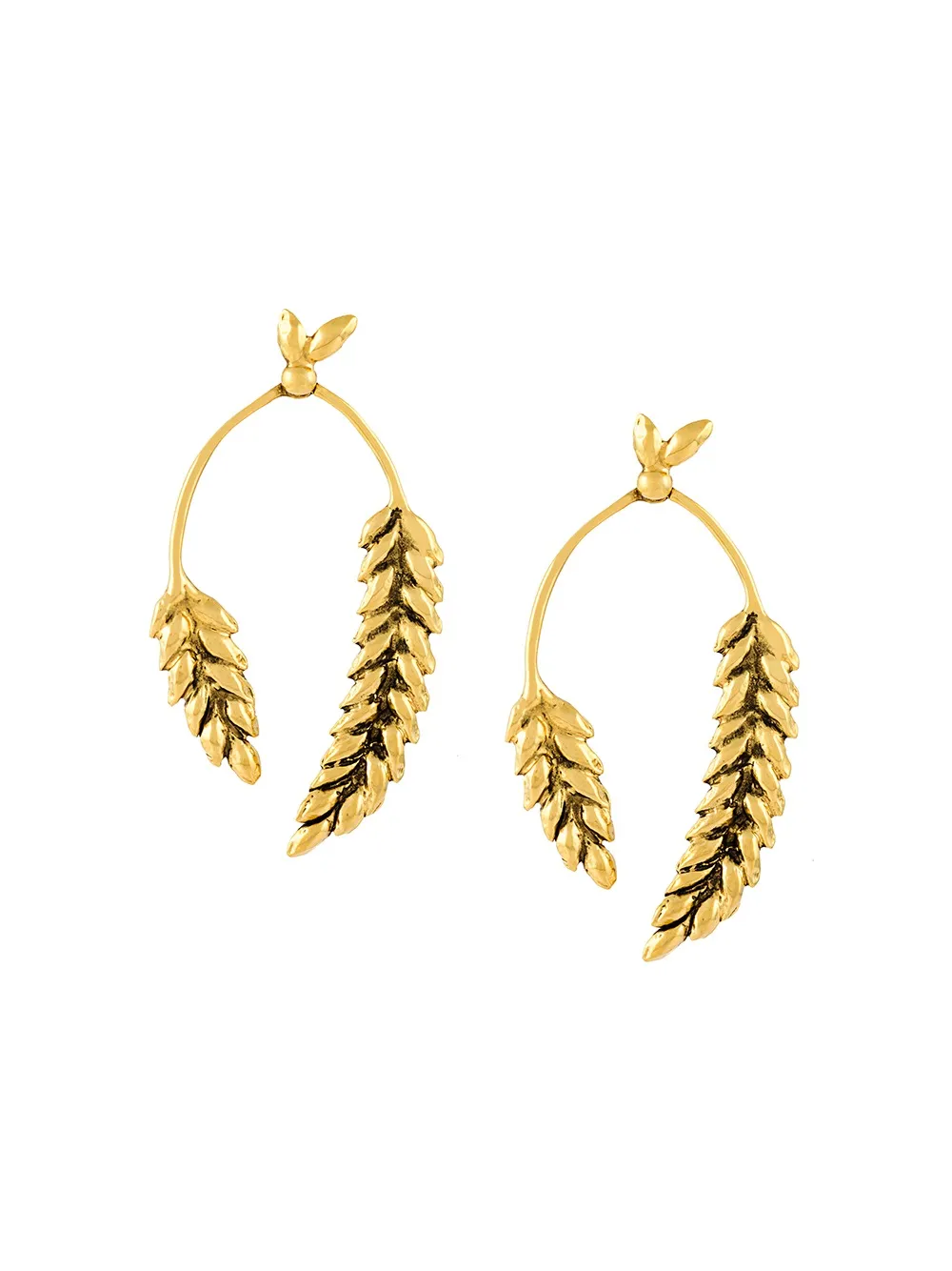 

Серьги 'Wheat' Aurelie Bidermann, металлик