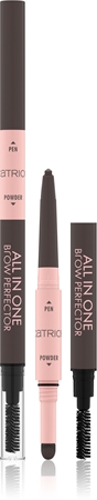 

Двухсторонний карандаш для бровей Catrice All In One, 030 Dark Brown 0,4 g
