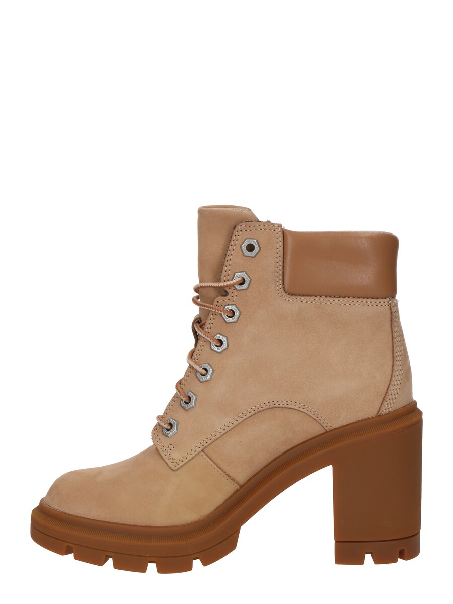 Ботильоны на шнуровке TIMBERLAND, Beige/Camel — фото 3