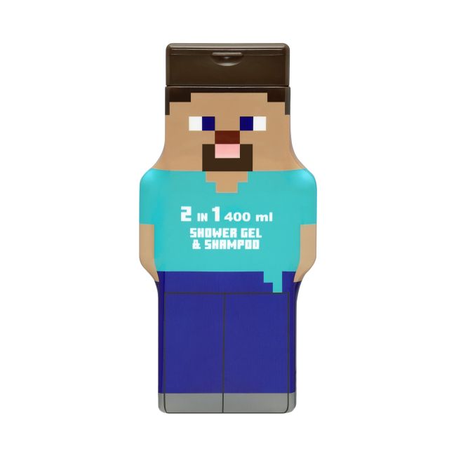 

2В1 гель для душа и шампунь для волос Minecraft, 400 мл