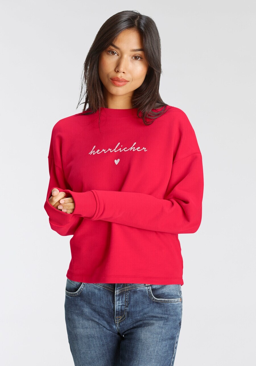 

Свитер Herrlicher Sweatshirt, красный