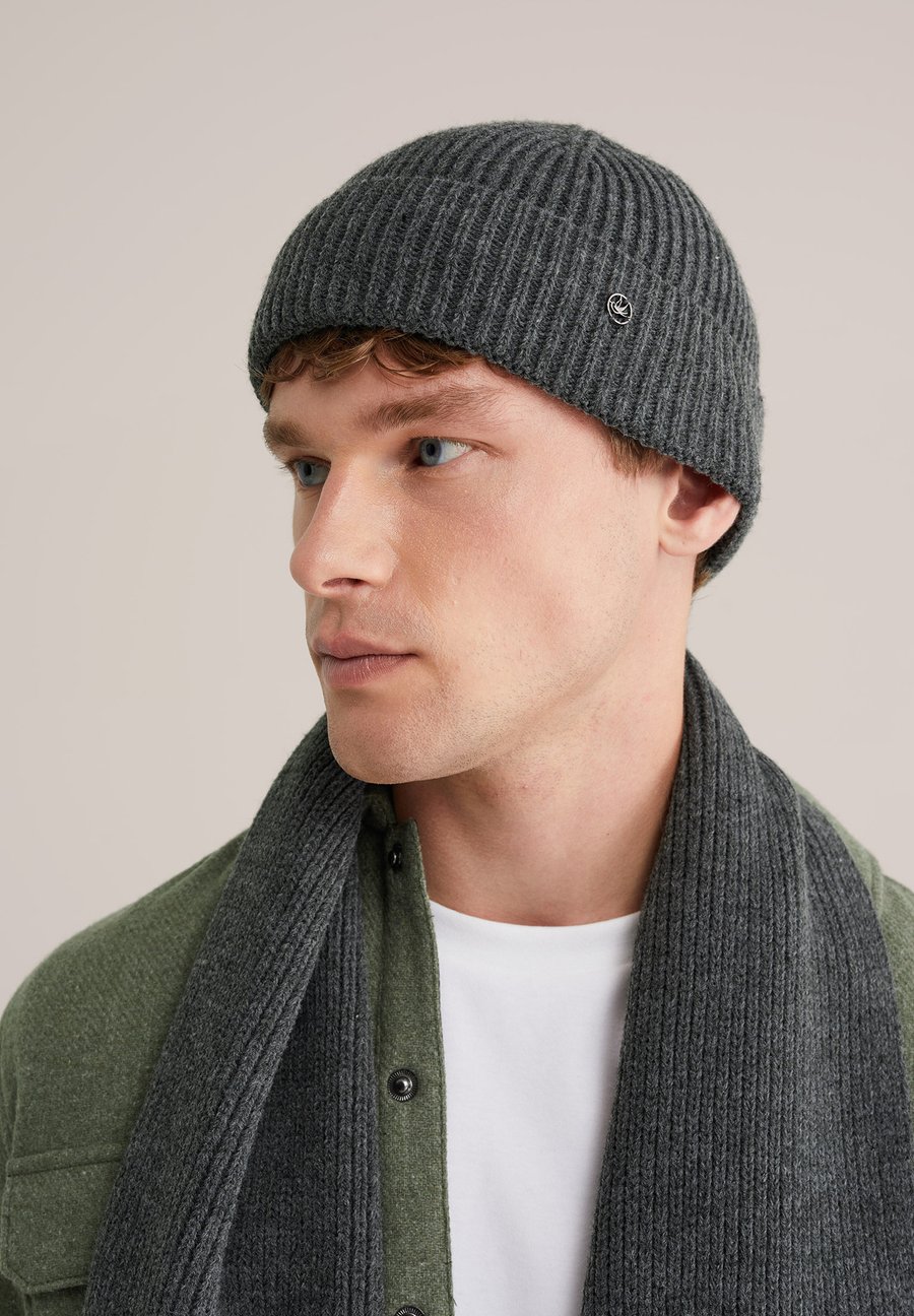 

Шапка WE Fashion Beanie, Greyish Green/Mottled Light Green