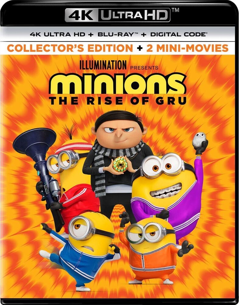 

Диск 4K UHD Minions: The Rise Of Gru [2022]