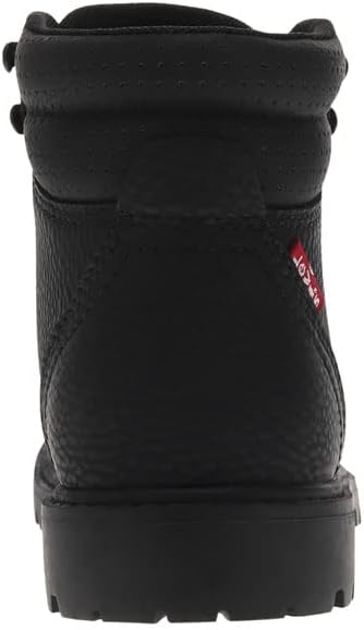 Детские модные ботинки Levi's Scarlett Trek от Unisex, Black/Fuchsia — фото 3