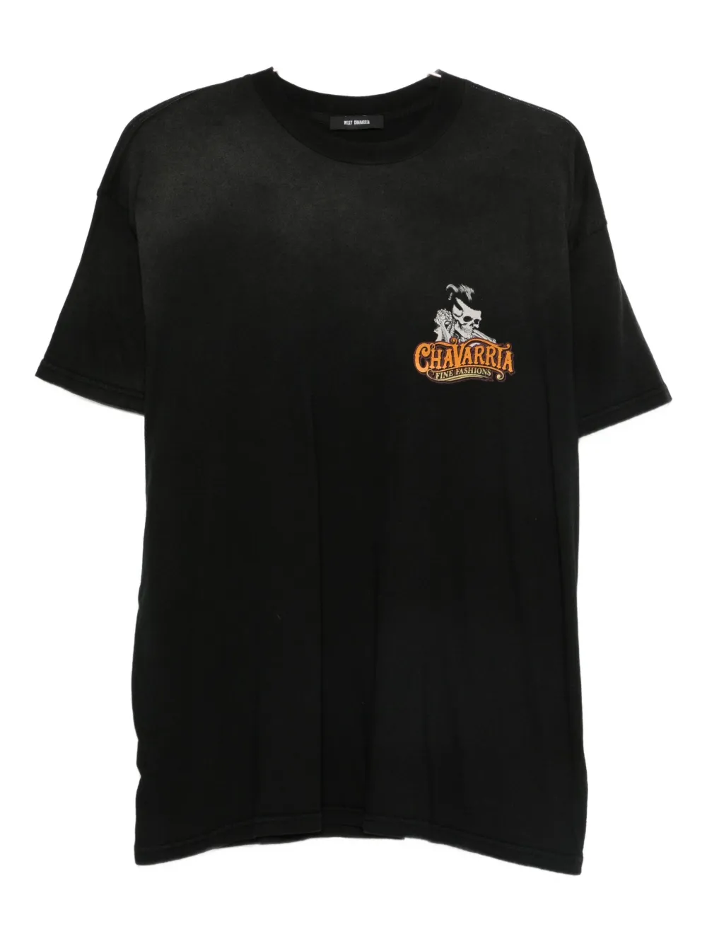 

Футболка с графическим принтом Willy Chavarria, черный