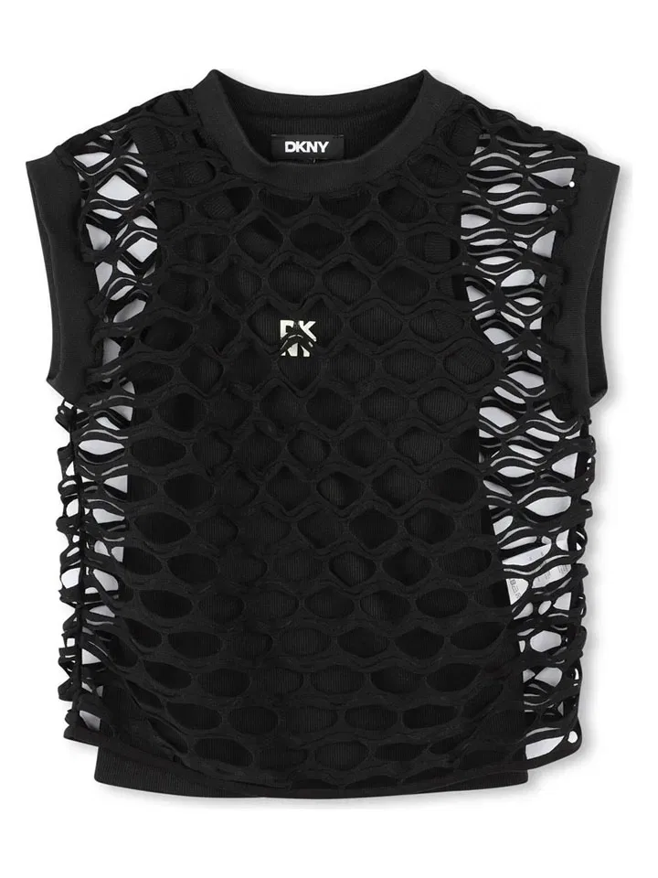 Комплект из 2 предметов с круглым вырезом, DKNY, черный — фото 2