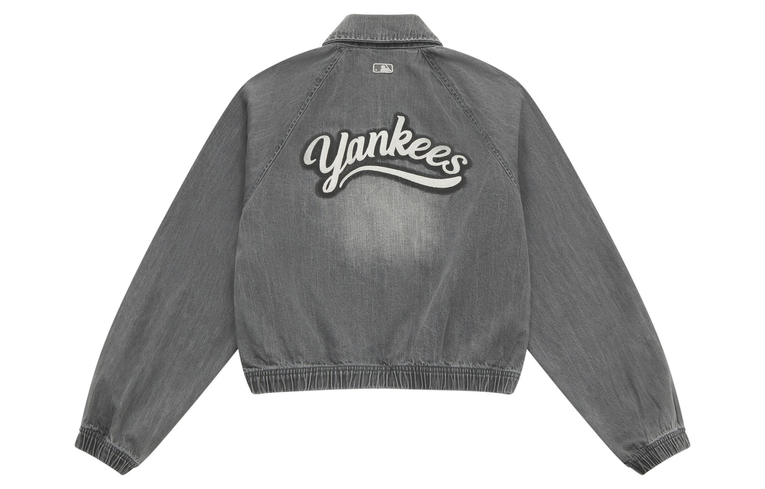 

MLB Куртка в стиле преппи New York Yankees SS25 женская серая, Gray