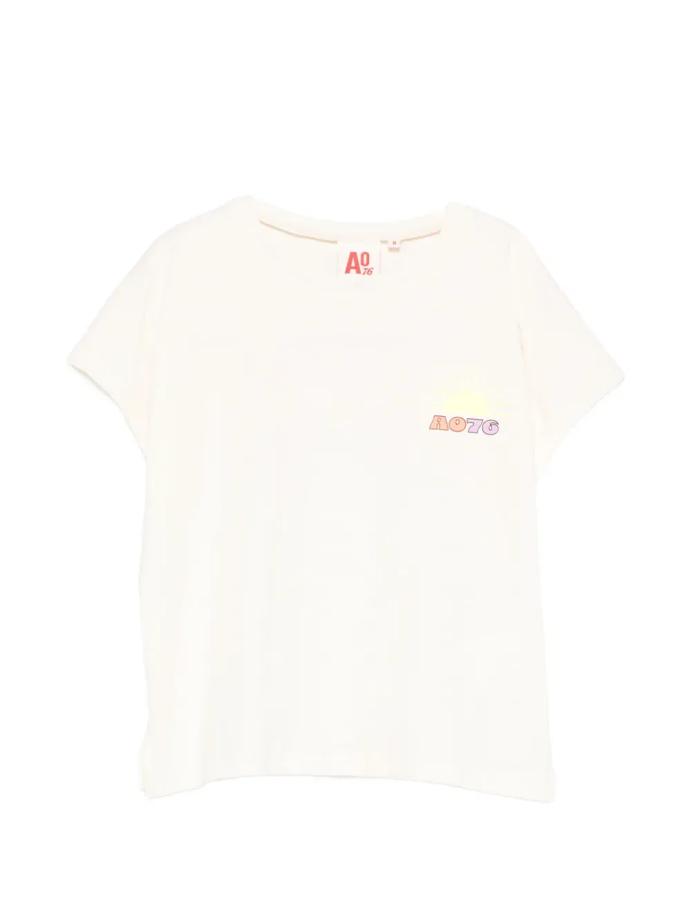 Футболка с принтом на спине Bo American Outfitters Kids, нейтральный