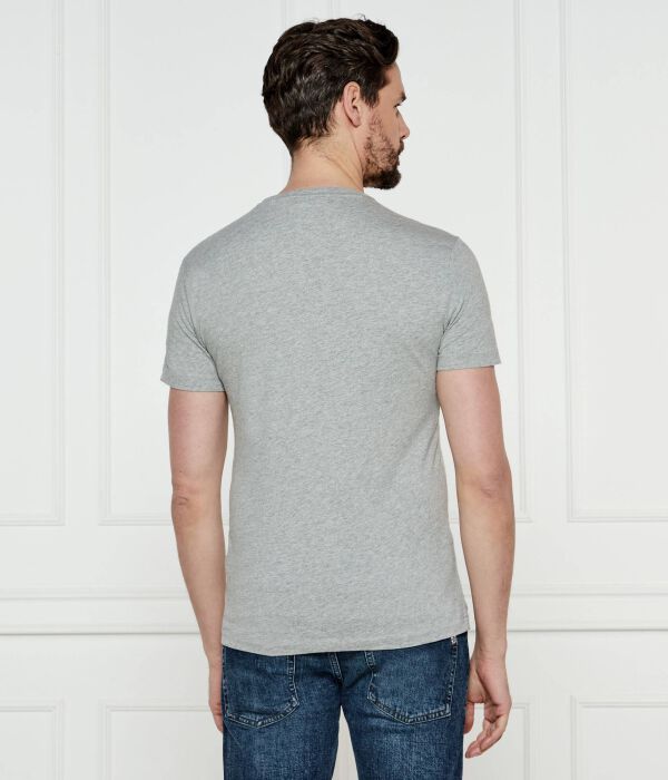 Футболки Custom slim fit Polo Ralph Lauren, серый — фото 4