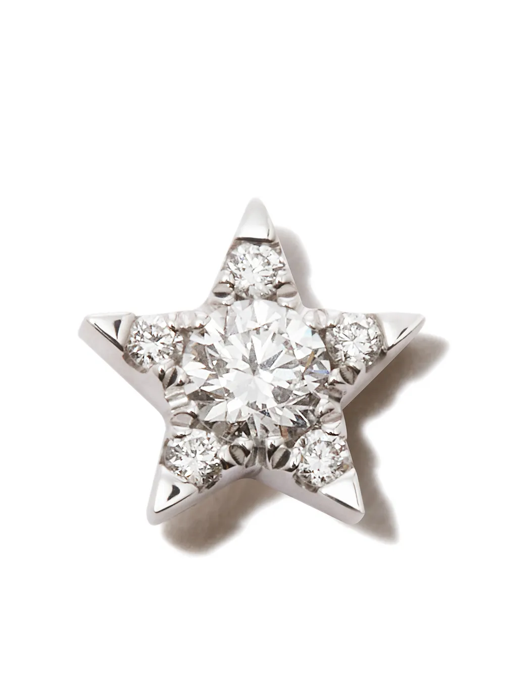 

Серьга-гвоздик Star из белого золота MARIA TASH, золотой