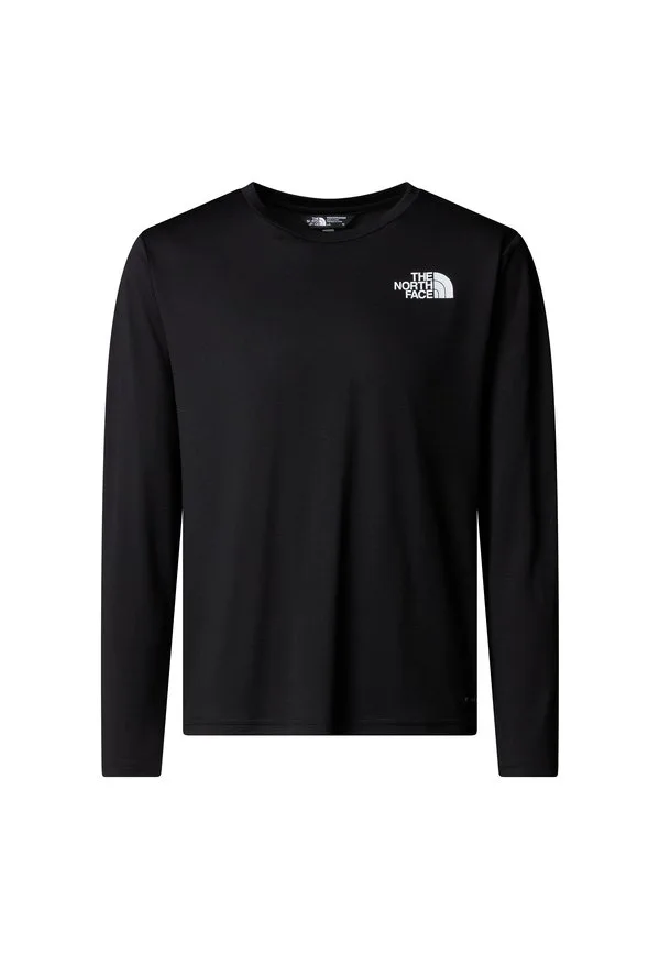 Подростковая футболка унисекс с длинными рукавами The North Face, Black — фото 3