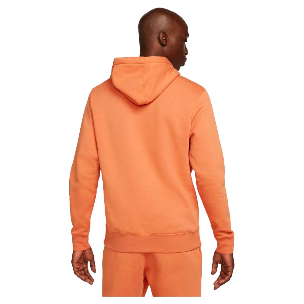 Худи Nike Sportswear Club Fleece, оранжевый — фото 2