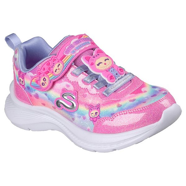 Кроссовки Jumpsters Cutie Critters для девочек Skechers, Pink Multi