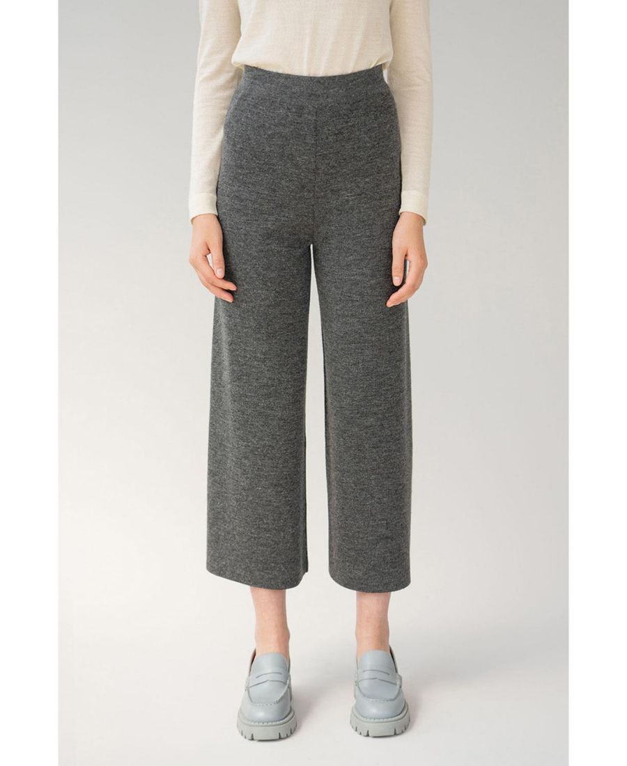 

Женские клетчатые трикотажные брюки Zoe SSKEIN, Shadow grey