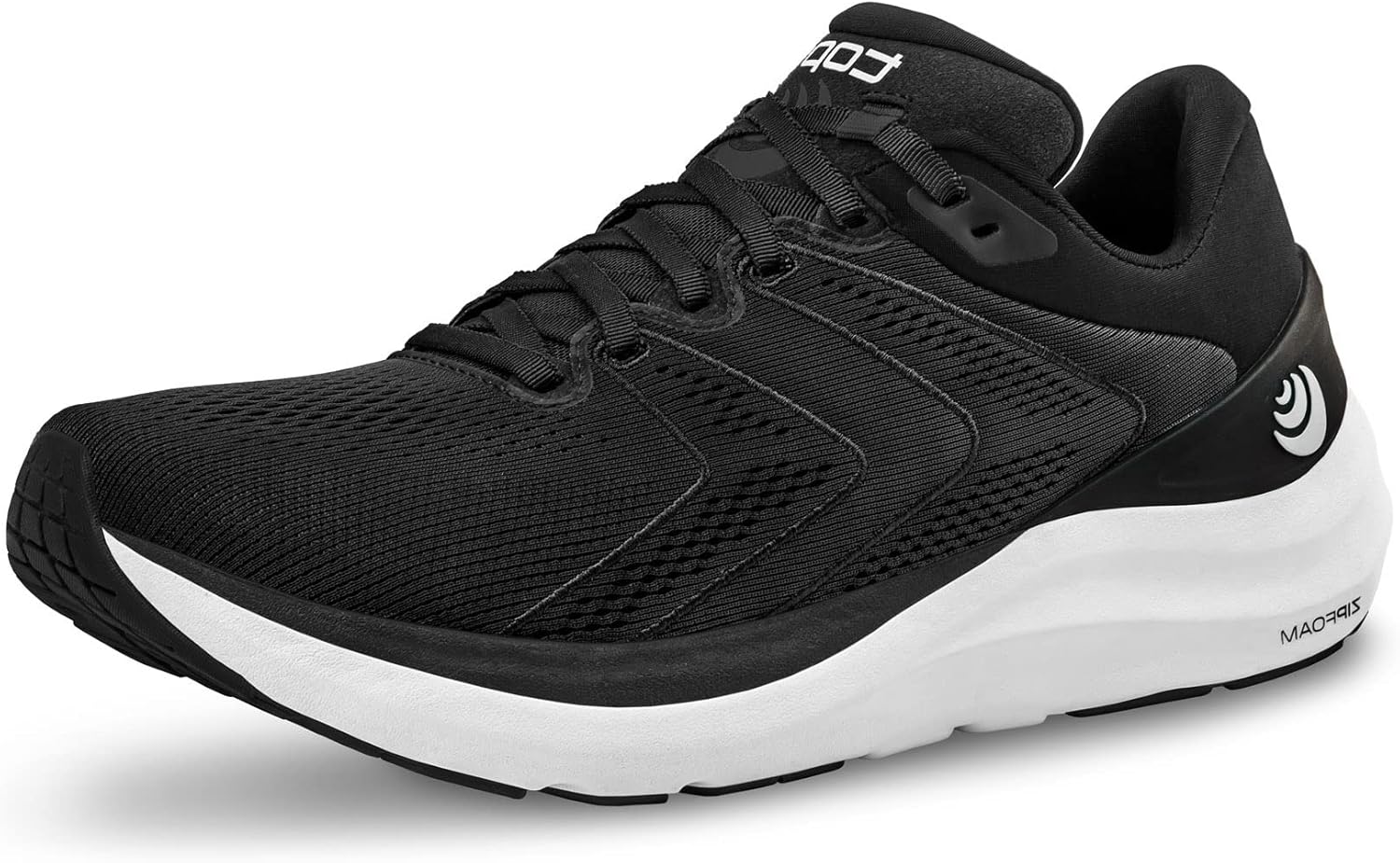 

Мужские кроссовки Topo Athletic Phantom 2 с комфортной легкой посадкой и перепадом 5 мм, для бега по шоссе, спортивная обувь для беговых дорожек, белый/черный