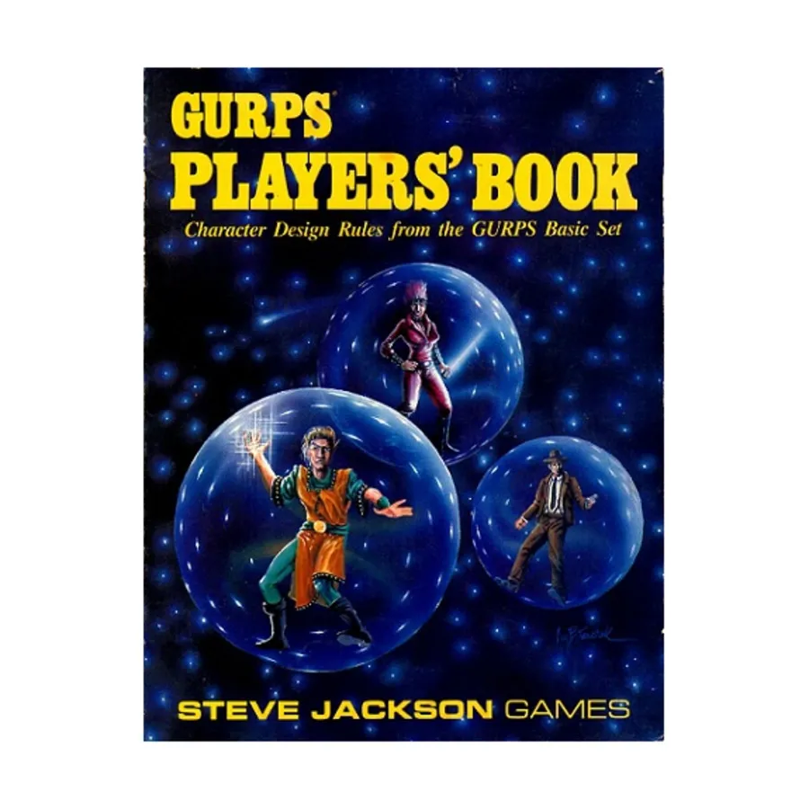

Player's Book, GURPS (1st-3rd Edition) - Core & Assorted, мягкая обложка