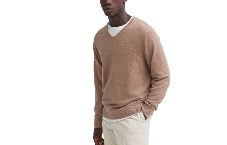 

Джемпер унисекс светлый умбра UNIQLO, Light Umber