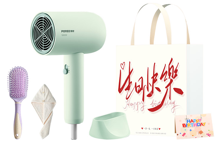 

Фен для волос Poree, PH1622 Birthday Gift Bag Set