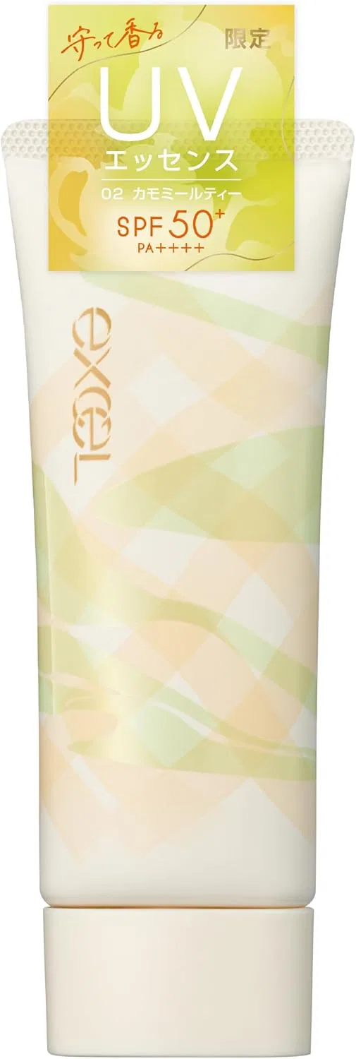 Солнцезащитная эссенция Excel Protective UV Essence Ромашковый чай SPF50+ PA++++ 60 г