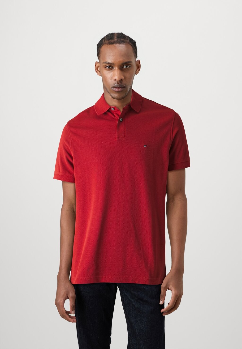 

Поло Regular Tommy Hilfiger, красный