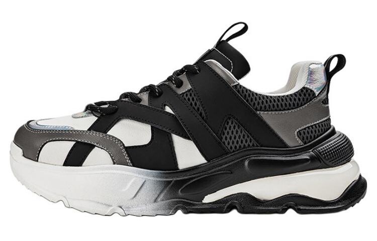 

Кроссовки Nautica Chunky Sneakers Men Low-top Black/white/gray, черный/белый