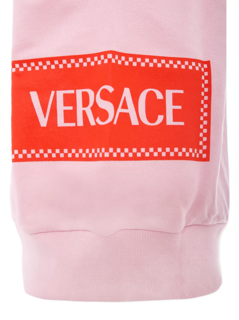Толстовка 90's Vintage Logo Versace Kids, розовый — фото 3