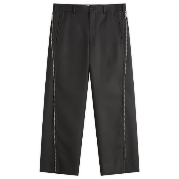 

Шерстяные брюки на молнии Comme Des Garçons Homme Plus, черный