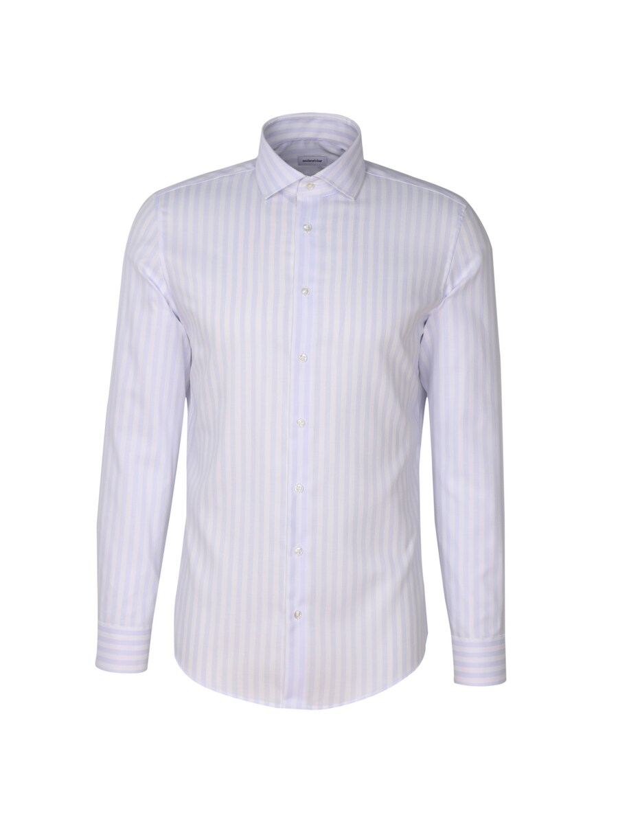 

Рубашка делового кроя Slim Fit SEIDENSTICKER, светло-голубой