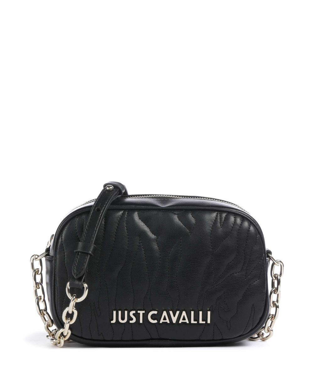 

Сумка через плечо в стиле «Зебра» из искусственной кожи Just Cavalli, черный